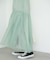［ミントカラーＷＥＢ限定］シアーレイヤードティアードスカート