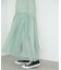 ［ミントカラーＷＥＢ限定］シアーレイヤードティアードスカート