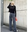 2Wayホックルーズデニムパンツ