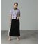 ハイウエストナロースカート