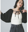 ボリューム袖カットソーボレロ