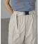ベルト付きパラシュートパンツ