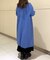 [低身長サイズ／Sシリーズ]メルトンノーカラーロングコート