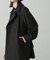 スタンドカラーミドル丈コート