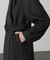 スタンドカラーミドル丈コート
