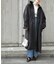 [Sシリーズ対応商品]2Wayステンカラーロングコート