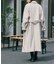 [Sシリーズ対応商品]2Wayステンカラーロングコート