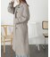 [Sシリーズ対応商品]2Wayステンカラーロングコート