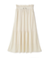ウエストドロストティアードスカート