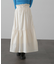 ウエストドロストティアードスカート