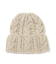 ケーブルニット帽