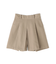 タックキュロットパンツ