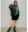 フェイクレザーオーバーブルゾン