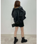 フェイクレザーオーバーブルゾン