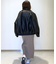フェイクレザーオーバーブルゾン