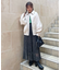 フェイクレザーオーバーブルゾン