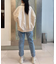 フェイクレザーオーバーブルゾン