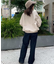 フェイクレザーオーバーブルゾン