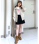フェイクレザーオーバーブルゾン