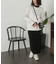 ネップニットナロースカート