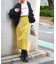 ネップニットナロースカート