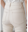 【3サイズ展開XS-M] 内スリットベルボトムデニムパンツ