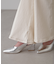 【3サイズ展開XS-M] 内スリットベルボトムデニムパンツ