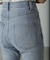 【3サイズ展開XS-M] 内スリットベルボトムデニムパンツ