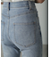 【3サイズ展開XS-M] 内スリットベルボトムデニムパンツ