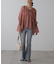 【3サイズ展開XS-M] 内スリットベルボトムデニムパンツ