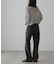 【4サイズ展開XS-L] ベーシックワイドデニムパンツ