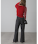 【4サイズ展開XS-L] ベーシックワイドデニムパンツ