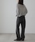 【4サイズ展開XS-L] ベーシックワイドデニムパンツ