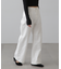 【4サイズ展開XS-L] ベーシックワイドデニムパンツ