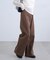 【4サイズ展開XS-L] ベーシックワイドデニムパンツ