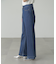【4サイズ展開XS-L] ベーシックワイドデニムパンツ