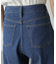 【4サイズ展開XS-L] ベーシックワイドデニムパンツ
