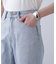 【4サイズ展開XS-L] ベーシックワイドデニムパンツ