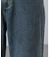 【4サイズ展開XS-L] ベーシックワイドデニムパンツ