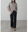 【4サイズ展開XS-L] ベーシックワイドデニムパンツ