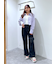【4サイズ展開XS-L] ベーシックワイドデニムパンツ