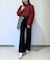 【4サイズ展開XS-L] ベーシックワイドデニムパンツ