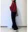 【4サイズ展開XS-L] ベーシックワイドデニムパンツ