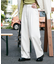 [低身長サイズ／Sシリーズ]タックワイドストレートパンツ