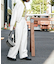 [低身長サイズ／Sシリーズ]タックワイドストレートパンツ