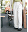 [低身長サイズ／Sシリーズ]タックワイドストレートパンツ