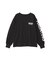 袖ロゴプリントロングＴシャツ