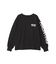 袖ロゴプリントロングＴシャツ