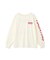 袖ロゴプリントロングＴシャツ