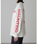 袖ロゴプリントロングＴシャツ